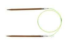 Load image into Gallery viewer, Hiya Hiya Bamboo 40" Circular Knitting Needle