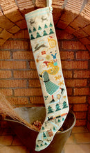 Charger l'image dans la galerie, Skating Santa Stocking