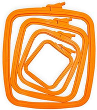 Load image into Gallery viewer, Nurge Square Plastic Hoops