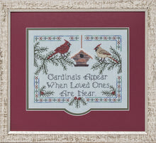 Load image into Gallery viewer, Cardinals Appear ~ 2024 Needlework Market