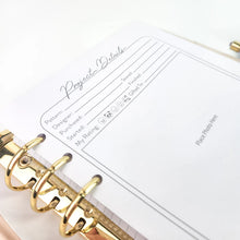 Load image into Gallery viewer, Chubby Sheep Project Journal Planner for Knitters & Crocheters