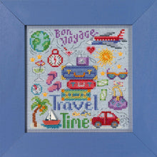 Load image into Gallery viewer, Travel Time ~ 2023 Button & Beads Kit