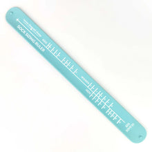 Load image into Gallery viewer, Sock Ruler - Sock Sizing Bracelet Ruler