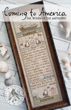 Load image into Gallery viewer, Coming to America - The Women of the Mayflower (Chart only)