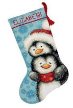 Load image into Gallery viewer, Hugging Penguin Stocking Kit