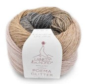 Load image into Gallery viewer, Laines du Nord ~ Poema Glitter ~ #100 Taupe