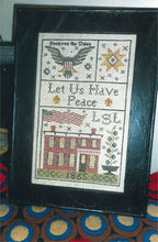 Load image into Gallery viewer, Grant House 1865 Sampler