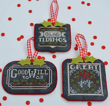 Load image into Gallery viewer, Chalkboard Ornaments ~ Part 2