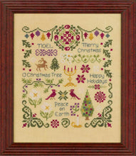 Load image into Gallery viewer, Antique Christmas Sampler