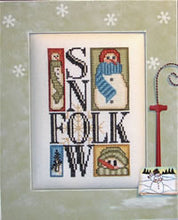 Load image into Gallery viewer, Fall Folk, Snow Folk, Jingle Bells