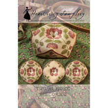 Load image into Gallery viewer, Tudor Rose Biscornu