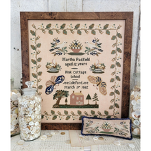 Charger l'image dans la galerie, Pink Cottage School Sampler