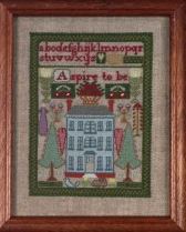 Load image into Gallery viewer, Aspire To Be Candlescreen Sampler II