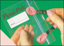 Load image into Gallery viewer, Floss-a-way Bags - 100/pkg + 3" ring