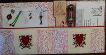 Load image into Gallery viewer, Garnet Garden Needlebook