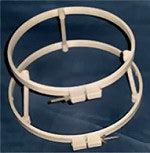 Load image into Gallery viewer, Morgan Lap Stand - Morgan Hoop Company ~ special order