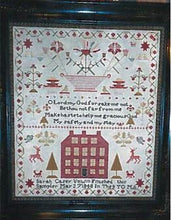 Charger l'image dans la galerie, Sarah Casey Unwin 1848 Sampler