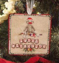 Load image into Gallery viewer, Toys In the Attic Ornaments - Sock Monkey Christmas