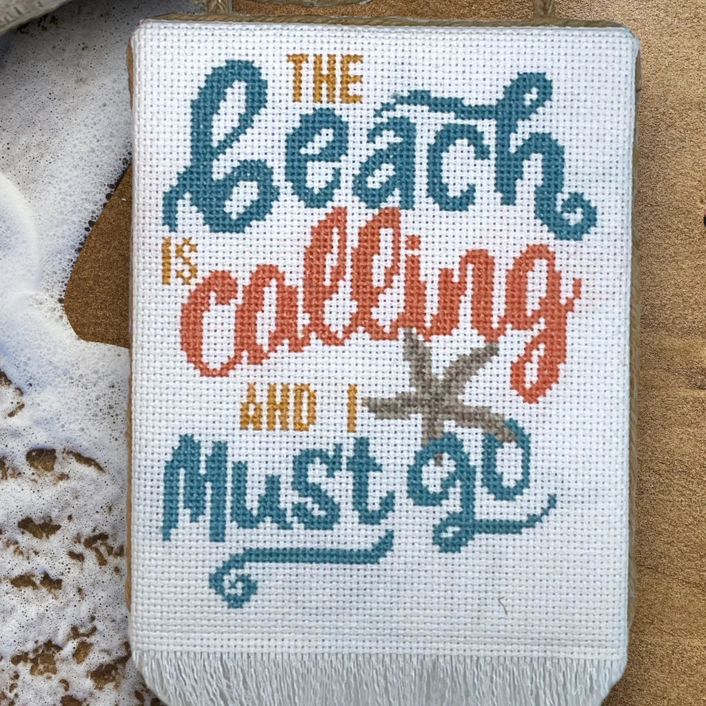 Beach is Calling  ~ 2024 Needlework Market