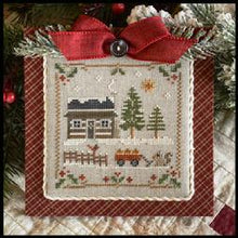 Load image into Gallery viewer, Log Cabin Christmas Series #1 ~ Log Cabin Squirrel
