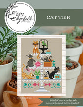 Load image into Gallery viewer, Cat Tier ~ 2024 Needlework Market
