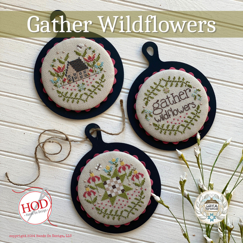 Gather Wildflowers Spring ~ 2024 Needlework Market