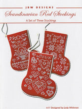 Load image into Gallery viewer, Scandinavian Red Stockings
