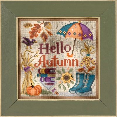 Hello Autumn ~ 2023 Button & Beads Kit