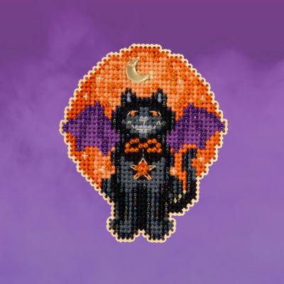 Bat Cat ~ Autumn Harvest Series Ornament 2023 - Coming Soon