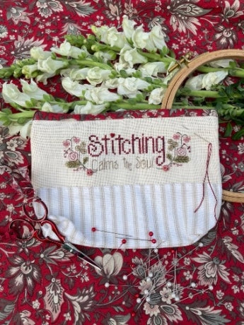 Stitching Calms the Soul Bag Kit ~ 2024 Needlework Market