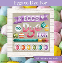Load image into Gallery viewer, Eggs to Dye For ~ 2024 Needlework Market
