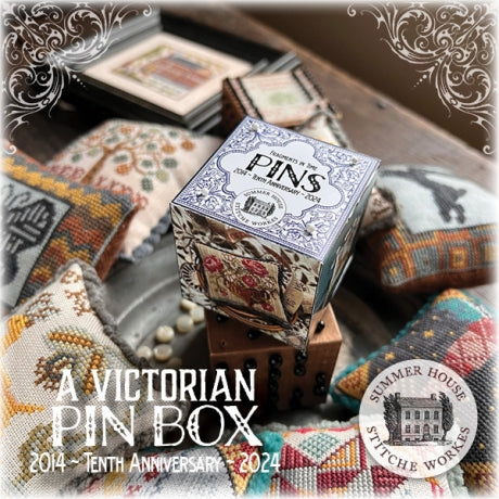Limited Edition Victorian Pin Box ~ 2024 Needlework Market