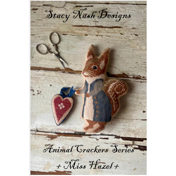 Miss Hazel - Animal Crackers Series ~ 2024 Needlework Market