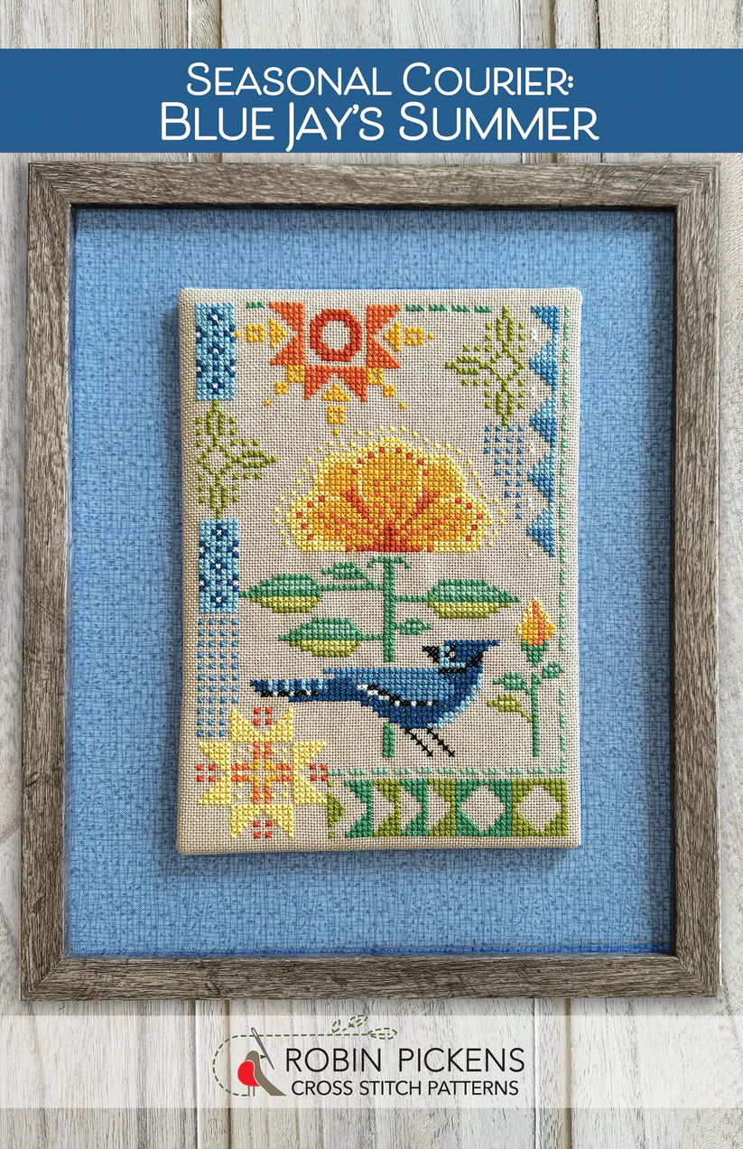Blue Jay's Summer - Seasonal Birds Series