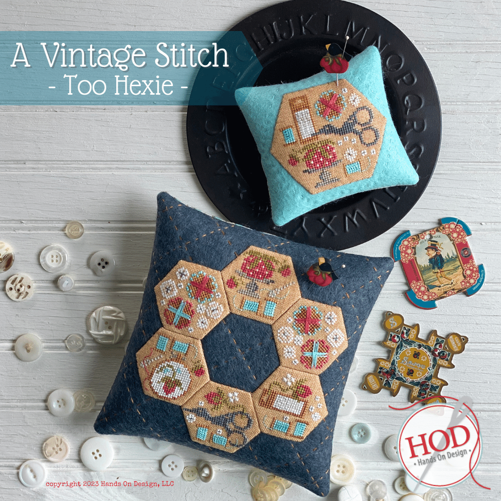 A Vintage Stitch  ~ Too Hexie