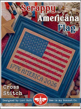 Load image into Gallery viewer, Scrappy American Flag
