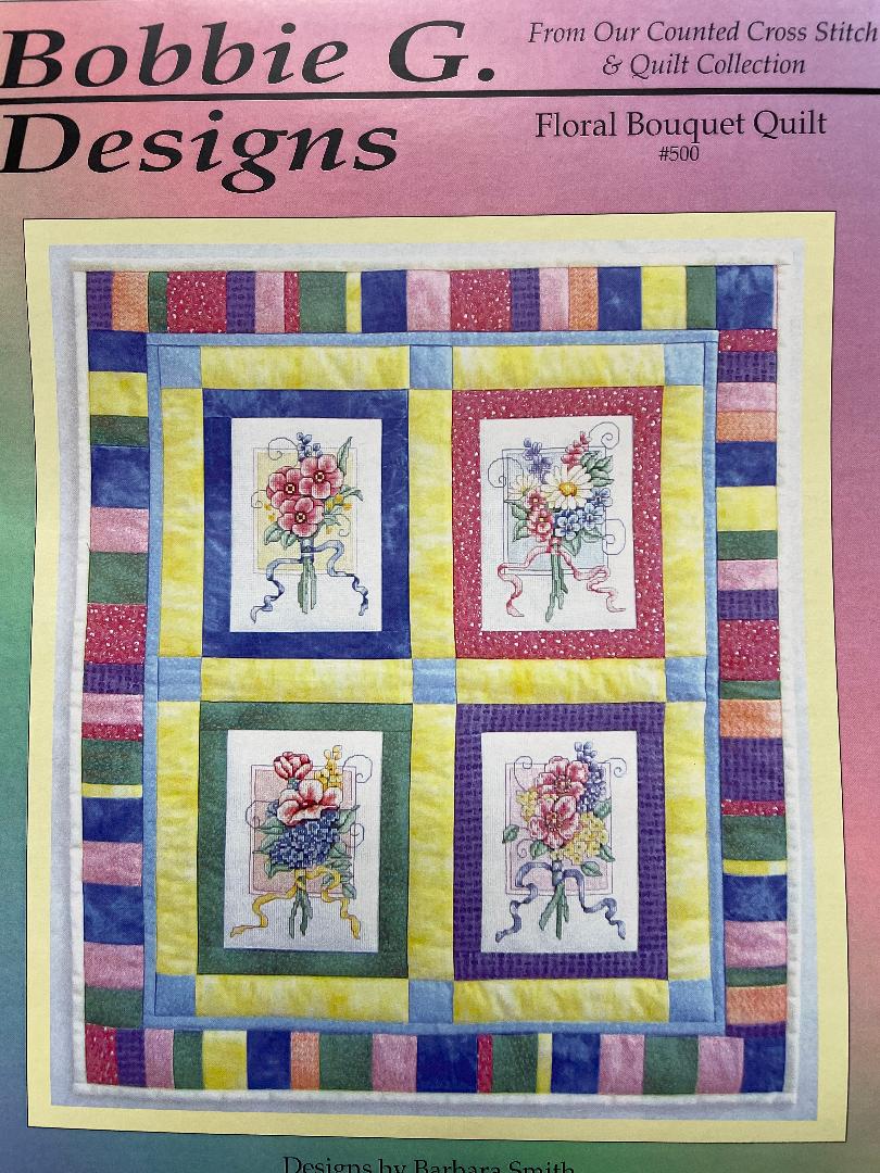 Floral Bouquet Quilt chart by Bobbie G Designs