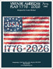 Vintage American Flag - 1776-2026