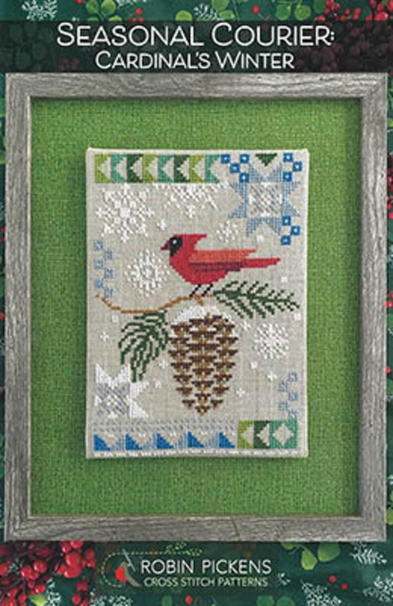 Cardinal's Winter - Seasonal Birds Series