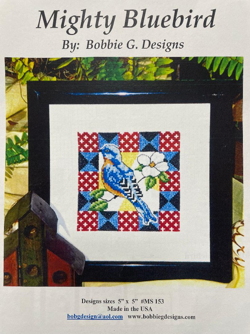 Mighty Bluebird chart by Bobbie G Designs