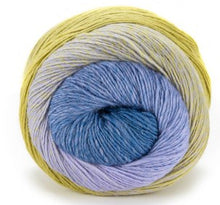 Load image into Gallery viewer, Laines du Nord ~ Poema ~ #608 Blue Yellow Degrade
