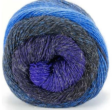 Load image into Gallery viewer, Laines du Nord ~ Poema Glitter ~ #105 Midnight
