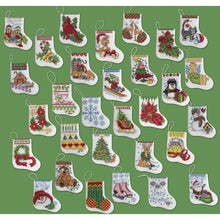 Load image into Gallery viewer, More Tiny Stocking Ornaments Kit
