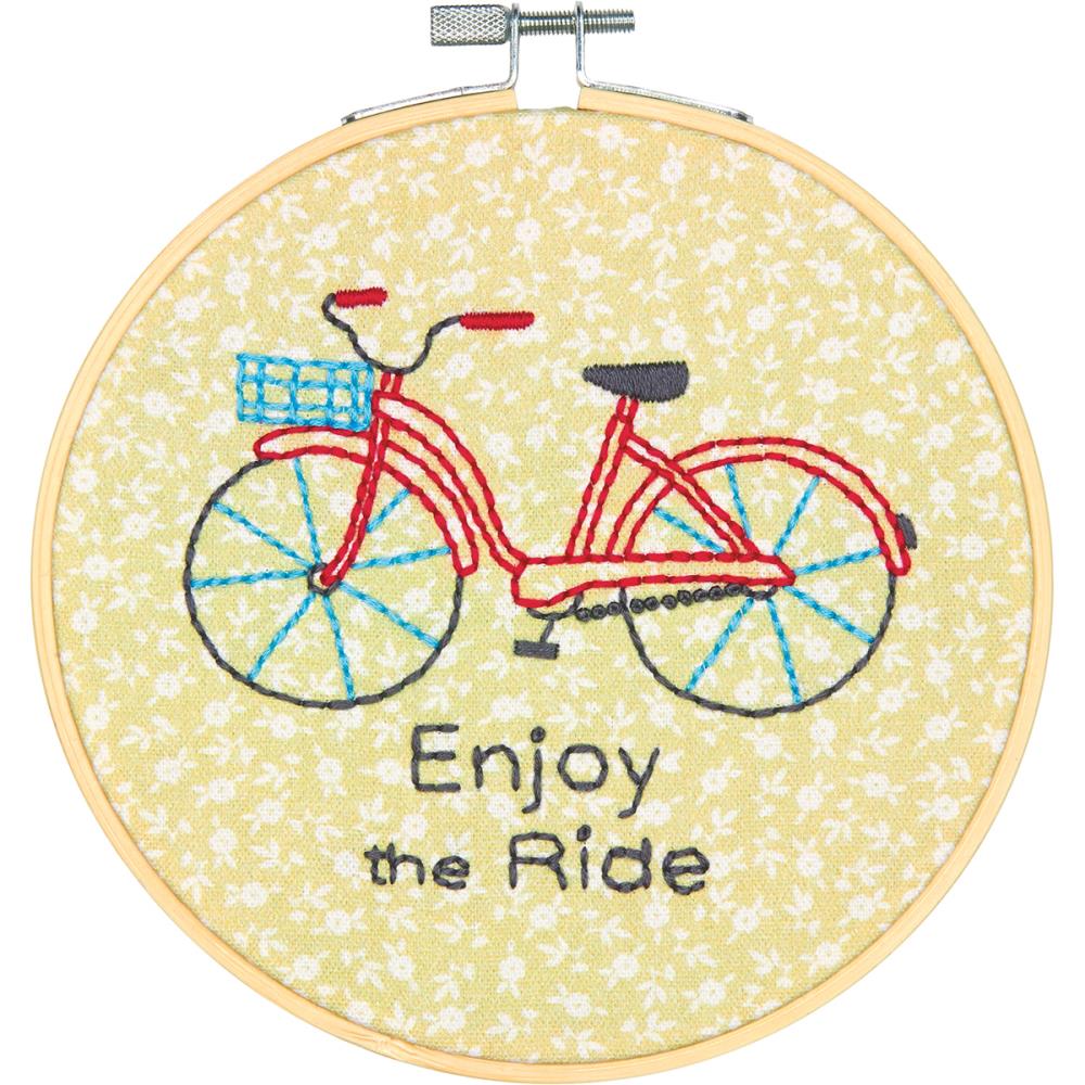 Learn a Craft - Bike Ride Embroidery Kit