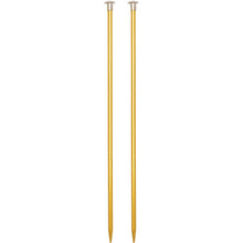 Load image into Gallery viewer, Boye Single Point 10" Aluminum Knitting Needles ~ Size 8

