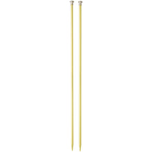 Load image into Gallery viewer, Boye Single Point 14&quot; Aluminum Knitting Needles ~ Size 8

