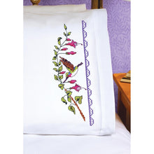 Charger l'image dans la galerie, Hummingbird Stamped Pillowcase
