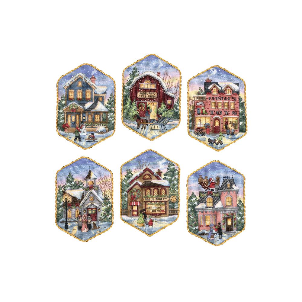 Christmas Village Ornament Kits