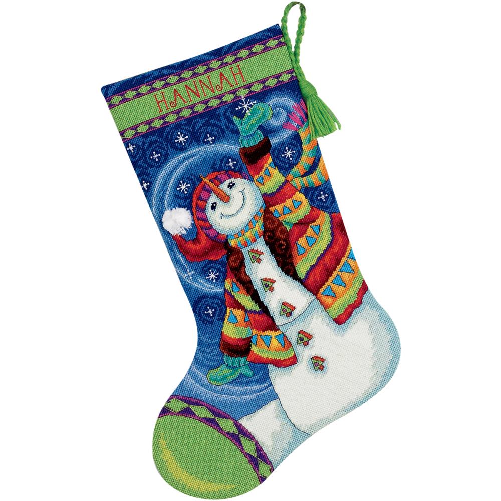 Holiday Snowman Stocking Kit