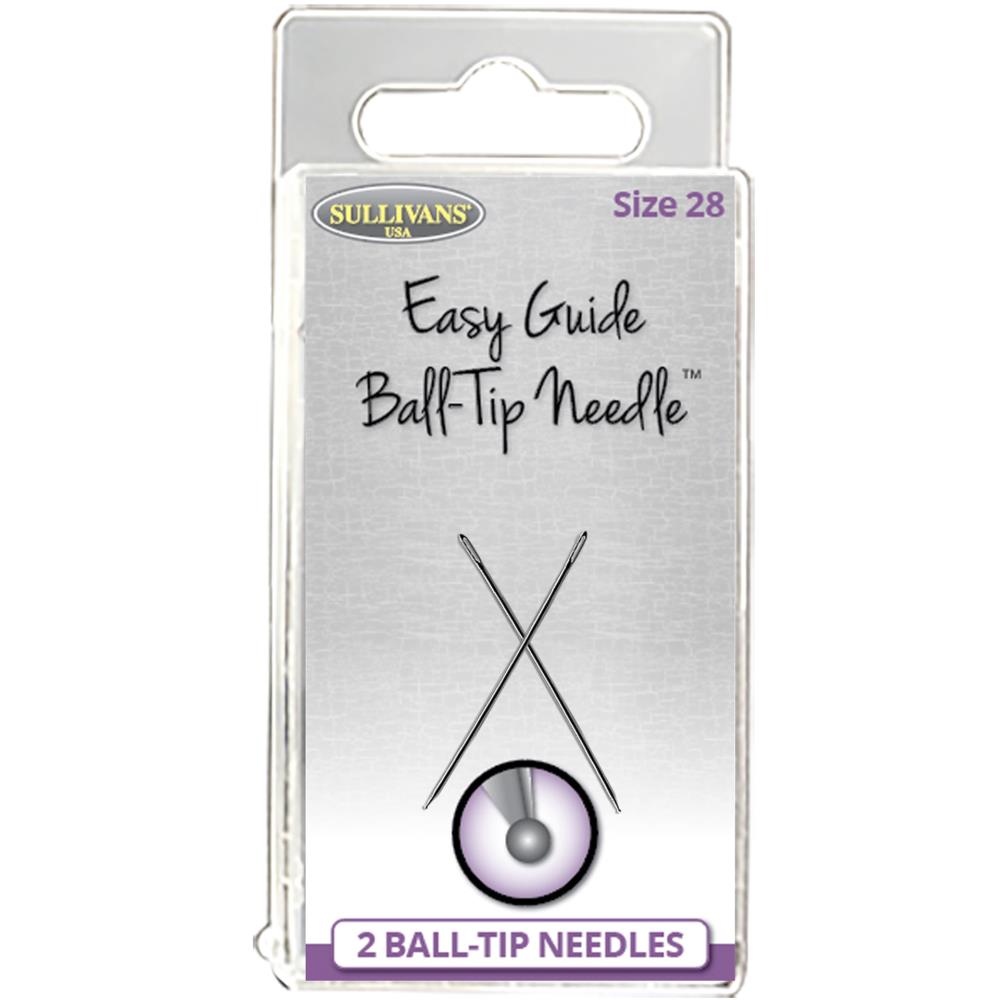 Easy Guide Ball Tip Needles - Size 28